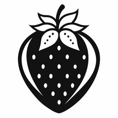vector illustration of a strawberry