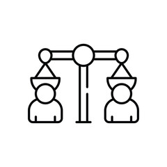 Human Right Vector icon