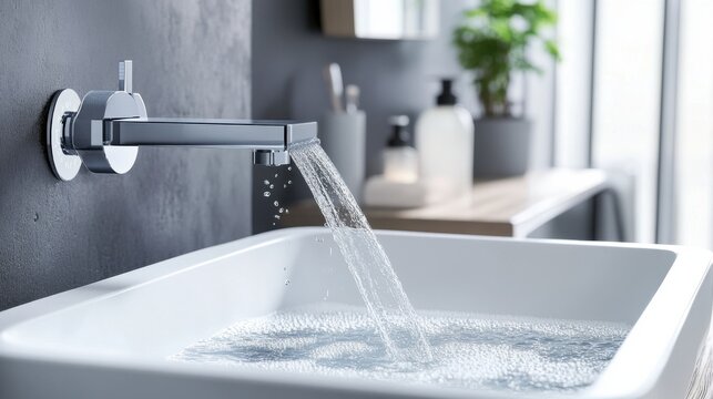 An AI powered system improving water management by analyzing usage data, AI-assisted leak detection, and real-time consumption tracking for more efficient resource utilization