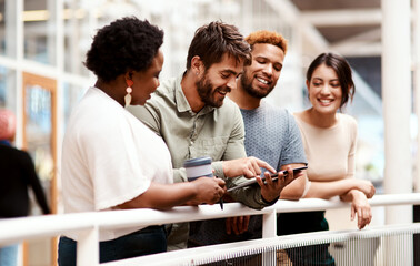 Creative people, tablet or happy in office for business, project planning or design collaboration....