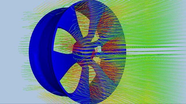 Mechanic simulation - Stress analysis of wheel hub