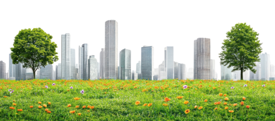 PNG Modern city architecture cityscape buildings.