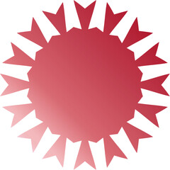 Gradient Red Glass Icons – Versatile Transparent Symbols with a Glossy Finish To App, Web, Merch and Design