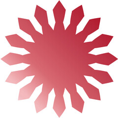 Gradient Red Glass Icons – Versatile Transparent Symbols with a Glossy Finish To App, Web, Merch and Design