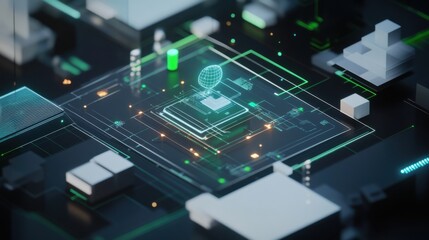 An AI powered system optimizing human resources management by analyzing employee data, AI-assisted recruitment, and real-time performance tracking for more efficient workforce management
