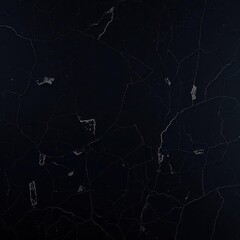 Deep black background with heavy, distressed texture, showing cracks and scratches, asphalt, stone, pattern
