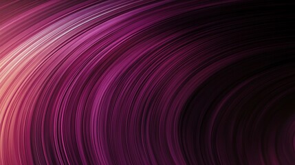 Fototapeta premium Abstract illustration features layered curved lines with color gradients
