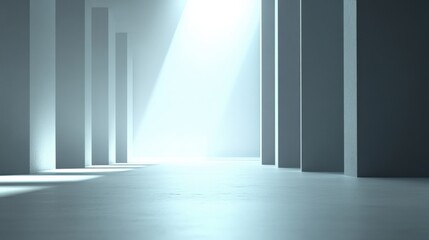 Modern Minimalist Architectural Interior