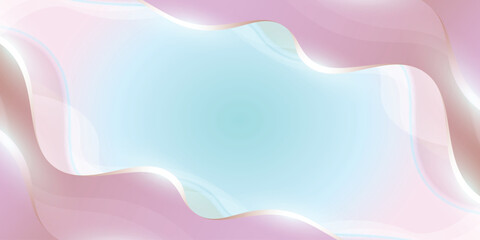 Wave luxury background.