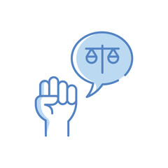 Activism  Vector icon