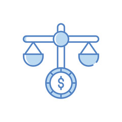 Equal Pay Vector icon
