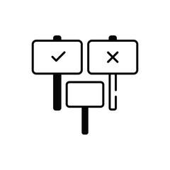 Protest Vector icon