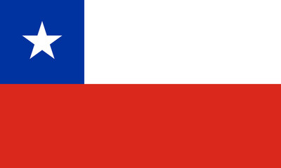 Chilean flag waving proudly under a clear sky during a national celebration event in Santiago