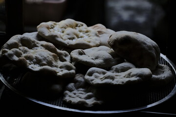 home made Arab bread 