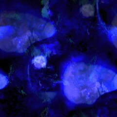 Multicolour space dyed marble seamless art texture background. Vivid mottled marl effect ombre home decor design. For tie dye and surface fashion all over backdrops.