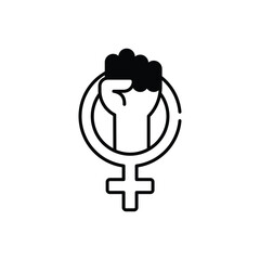 Women's Rights  Vector icon