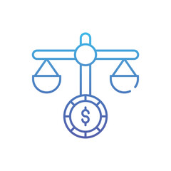 Equal Pay Vector icon
