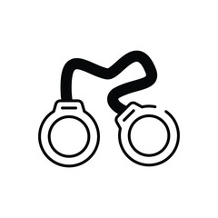 Criminal Law vector icon stock illustration