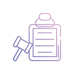 Standards vector icon stock illustration