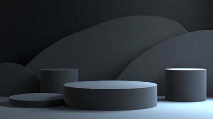 Modern Minimalist Product Display