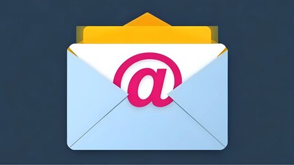 Fototapeta premium e mail envelope