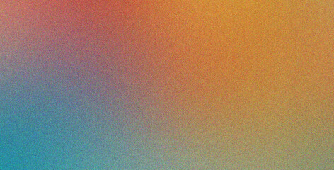 Teal Orange Coral gradient background featuring grainy and abstract with texture, blur, natural style