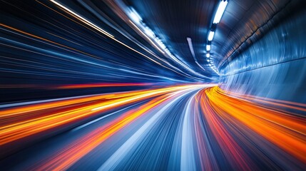 Dynamic Tunnel Speeding Through Technological Advancement