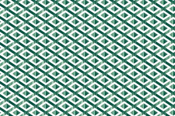 Square Polygon 3D Seamless Pattern Background Art Illustration Design