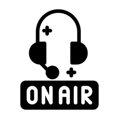 on air Solid icon