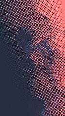 Dotted corner halftone texture with a gradient, offering a unique pop-art design for your visuals.
