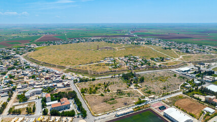 Aerial view of Harran district Sanliurfa Turkey