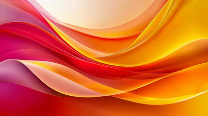 Abstract flowing colors