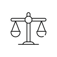 Justice Vector icon