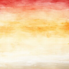 Obraz premium warm evening glow gradient watercolor wash