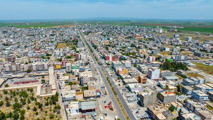 Aerial view of Viransehir district Sanliurfa Turkey