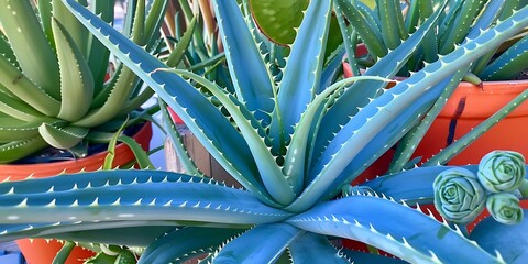 Obraz premium aloe vera plant