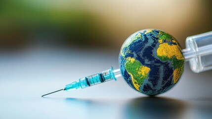 Health initiative - vaccination significance, immunization effort, global wellness, public action, illness reduction, disease prevention, medical progress, immune protection, healthcare advancement.