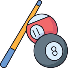 Billiard Sticker
