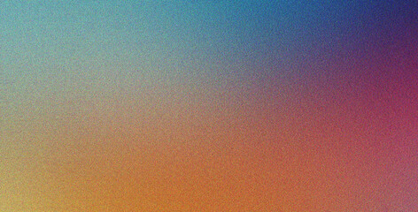 Fototapeta premium Effect gradient in Emeraid Teal Blue tones with grainy, texture, natural style