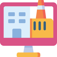 Digital Manufacturing Illustration