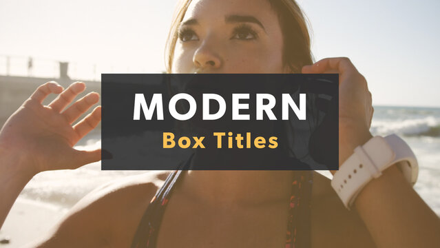 Quirky Box Titles Overlay