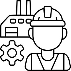 Industry Worker Icon