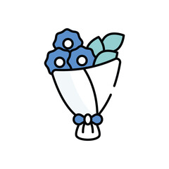 Bunch  vector icon stock illustration