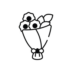 Bunch  vector icon stock illustration