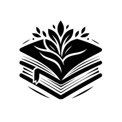 Blooming Knowledge: A Book's Sylvan Embrace