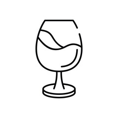 Wine vector icon stock illustration