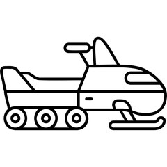 Snowmobile Icon