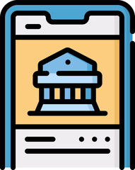 app Illustration on a white background.