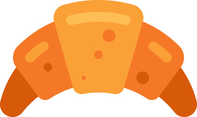 croissant Illustration on a white background.