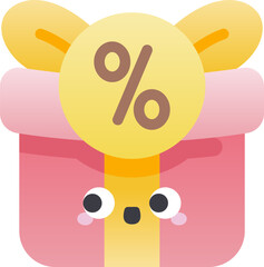 present Illustration on a white background.